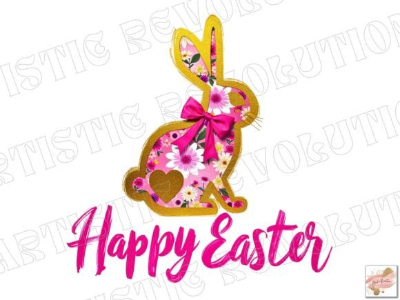 3D Happy Easter PNG Floral Bunny Png: A Strategic Tool for Creative and Commercial Success