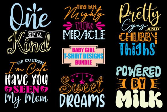 Baby Girl T-Shirt Designs Bundle: A Comprehensive Guide for Print On Demand Businesses