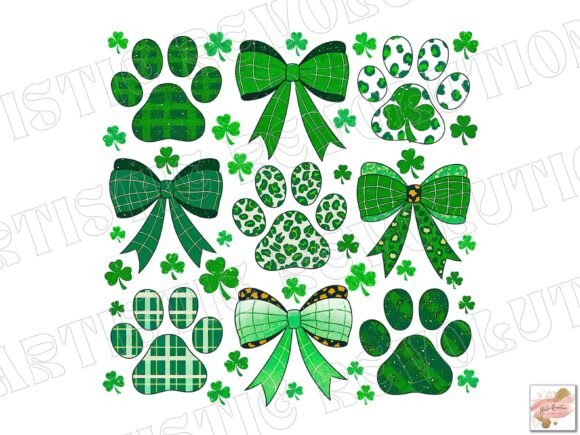 Coquette Dog St Patrick’s Day PNGs: A Fun and Versatile Digital Product for Dog Lovers