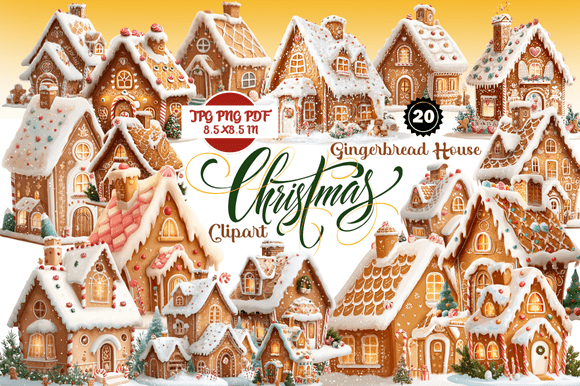 Gingerbread House Christmas Clipart: A Creative Resource for All
