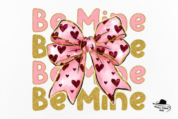 Glitter Be Mine Valentine Coquette Heart: A Versatile Design for Every Occasion