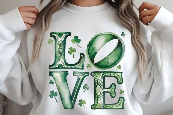 St Patrick's Love PNG: Creative Design for Every Project