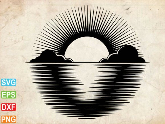 Sunrise Svg, Sunrise Silhouette: Strategic Use for Creative and Professional Goals