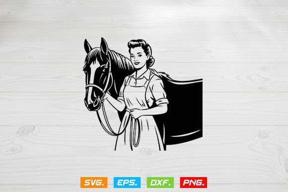 Vintage Housewife Svg, Retro Women Svg: A Guide to Digital Art for Nostalgic Creators